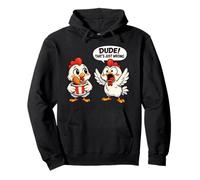 Dude That's Just Wrong Funny Fried Chicken Pullover Hoodie