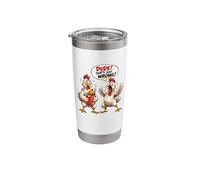 Dude That's Just Wrong Funny Fried Chicken Stainless Steel Insulated Tumbler