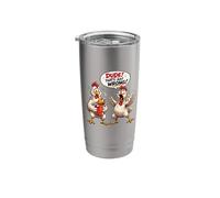 Dude That's Just Wrong Funny Fried Chicken Stainless Steel Insulated Tumbler