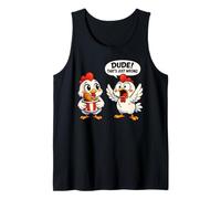 Dude That's Just Wrong Funny Fried Chicken Tank Top