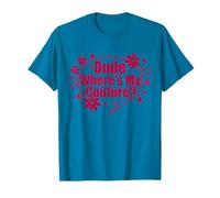 Dude Where's My Couture Sarcastic Funny Saying Women's Pink T-Shirt