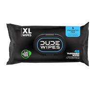 Dude Wipes Flushable Wipes, Unscented & Naturally Soothing, Dispenser Pack (48 ct)