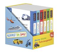 Duden 12+: Kennst du das? Meine kleine Fahrzeugewelt (Würfel): 6 Mini-Bücher