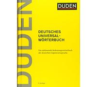Duden deutsches Universalworterbuch: Duden Deutsches Universalworterbuch 9th