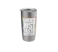 Dudes Just Taste Better Desire for More LGBT Stainless Steel Insulated Tumbler