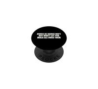 Dudes Named Matt Won't Let You Walk All Over Them Funny Pun PopSockets Adhesive PopGrip