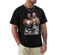 Dudley Boyz 11A T-Shirt Anime t-Shirt Blouse Mens Graphic t-Shirts Funny Black