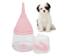 DUDOK Feeding Bottle for Kittens | 35ml Cartoon Water Drop Design Kitten Bottle - Puppy Milk Feeder for Small Animals