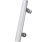 DUDSME Shower Door Handle 2 Pack Bathroom Glass Door Handle Stainless Steel Replacement Parts Interior Doors Push and Pull Bar Shower Door Handle (Size : 165mm)