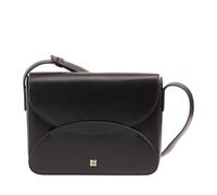 DUDU Borsa a Tracolla Donna in Pelle con Patta Modello Envelope - Borsetta Piccola Elegant e Versatile con Tracolla Regolabile, Borsa Perfetta per Ogni Occasione Black Rose