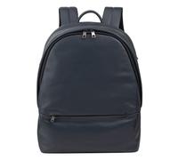 DuDu Casablanca Daypack Genuine Leather 40 cm Laptop compartment blue