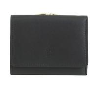 DuDu Corsica Wallet RFID protection Genuine Leather 11 cm black