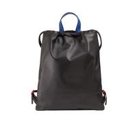 DUDU Drawstring Leather Backpack for Women Sport Fashion Coulisse Sack Bag with