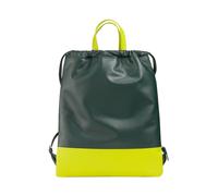 DUDU Drawstring Leather Backpack for Women Sport Fashion Coulisse Sack Bag with
