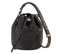 DuDu Filicudi Bucket bag Genuine Leather 14 cm black
