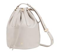 DuDu Filicudi Bucket bag Genuine Leather 19 cm white