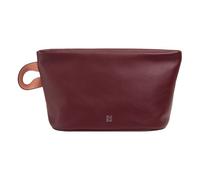DuDu Fuerteventura cosmetic bag leather 28 cm red