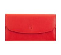 DuDu Gandia Wallet RFID protection Genuine Leather 19 cm red