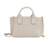 DuDu Ibiza Handbag Leather 22 cm white