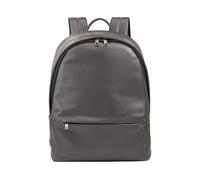 DUDU Leather Backpack for Men and Women Laptop Bag 15L - Elegant Travel and Work Backpack with Padded Laptop Compartment (up to 13 inches), Adjustable Shoulder Straps and Compact Design Anthracite