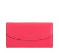 DUDU Leather Purses for Women, Continental Wallet Coloured, Zipper Coin Holder,