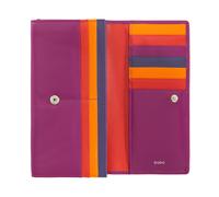 DUDU Leather RFID Wallet Colored 18 Multi Card Large Design High Capacity Purse
