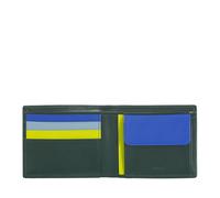 DUDU Leather Wallets for Men, RFID Protected Slim Purse Coloured with Coin Pocke
