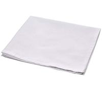 Dudu N Girlie 12 Pack Men's 100% Cotton White Handkerchiefs Hem Stitched 16" x 16" (40cm x 40cms)