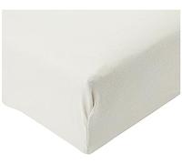 Dudu N Girlie - Cot Sheets 140 x 70 Fitted | Cotbed sheets | Soft Jersey Cotton Toddler Bed Sheets 140 x 70 Fitted Fully Elasticated Skirt Breathable Easy Care (Pack of 2, Beige)