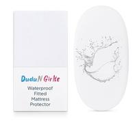 Dudu N Girlie Terry Cotton 100 Percent Waterproof Moses Basket Mattress Protector, 36 cm x 75 cm