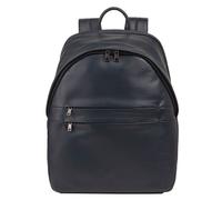 DuDu New York Daypack Genuine Leather 41 cm Laptop compartment blue