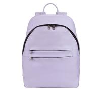 DuDu New York Daypack Genuine Leather 41 cm Laptop compartment purple