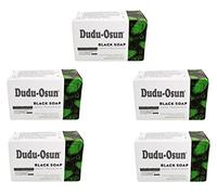 Dudu Osun - Black Soap from Africa Original Black Soap 5 x 150 g Pack of 5