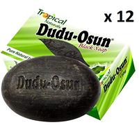 Dudu Osun Tropical Pure Natural African Black Soap - Pack of 12