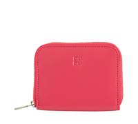 DUDU Small Coin Purse Zipped in Genuine Leather, Men Women Compact Pouch with Me