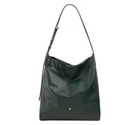 DuDu Up Shoulder Bag Genuine Leather 32 cm petrol