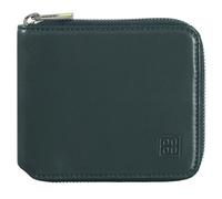 DuDu Wallet leather 11 cm petrol