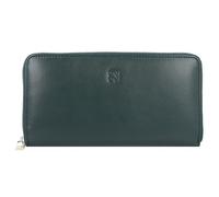 DuDu Wallet leather 19 cm green