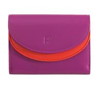 DuDu Wallet RFID leather 13 cm purple