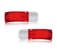 DUDUYANG Tail Light Lamp Lens Set For 1966 Chevelle/For Malibu