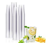 DuDuZui 300ml-10oz Shot Cups Plastic, 40 Pack Hard Thicked Plastic Shot Glasses, Clear Reusable Shot Glasses Great for Party, Picnic, BBQ, Wedding, Festival