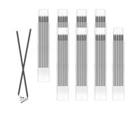 DuDuZui 48Pcs Pencil Refills, 2.8mm Pencil Refill Fit for Tracer/Pica Pencils, Deep Hole Marker, Solid Waterproof Graphite Lead Refills for Architect, Woodwork & Building