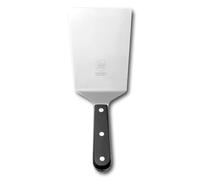 DUE BUOI Wide Spatula blade dimension 4" x 6.1/3". Good for Burger Kitchen bbq grill griddle pastry. Non-stick Durable.