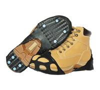 Due North All Purpose Industrial Traction Aids, Anti Slip Winter Boot Snow Shoe Grips, Ice Grippers - Rubber Overshoe Cleats with Tungsten Carbide Spikes, Medium, APINDUSTRIAL-M V3550370-M