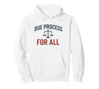 Due Process For All - Equal Justice Scales Pullover Hoodie