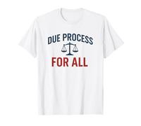 Due Process for All - Equal Justice Scales T-Shirt