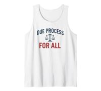 Due Process for All - Equal Justice Scales Tank Top