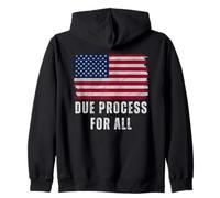 Due Process For All Protest Zip Hoodie