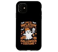 Due to Inflation This is My Funny Ghost Halloween Costume Case for iPhone 11