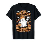 Due to Inflation This is My Funny Ghost Halloween Costume T-Shirt